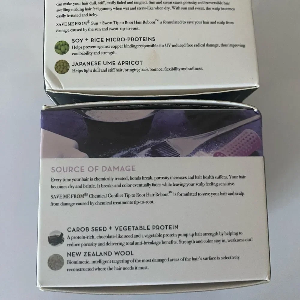 Save Me Hair Products- NWOT, sun & sand conditioner, hair repair conditioner